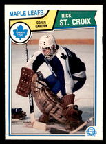 1983 O-Pee-Chee OPC Base Set #340 Rick St. Croix