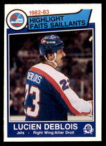 1983 O-Pee-Chee OPC Base Set #378 Jets HL