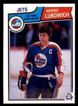 1983 O-Pee-Chee OPC Base Set #386 Morris Lukowich