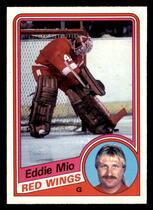 1984 O-Pee-Chee OPC Base Set #61 Eddie Mio