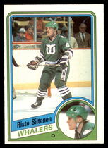 1984 O-Pee-Chee OPC Base Set #78 Risto Siltanen
