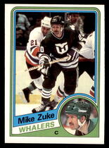 1984 O-Pee-Chee OPC Base Set #80 Mike Zuke