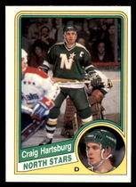1984 O-Pee-Chee OPC Base Set #98 Craig Hartsburg