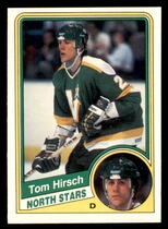 1984 O-Pee-Chee OPC Base Set #99 Tom Hirsch