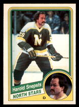 1984 O-Pee-Chee OPC Base Set #108 Harold Snepsts