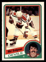 1984 O-Pee-Chee OPC Base Set #109 Mel Bridgman