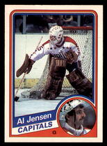1984 O-Pee-Chee OPC Base Set #201 Al Jensen