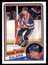 1984 O-Pee-Chee OPC Base Set #242 Randy Gregg
