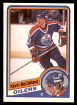 1984 O-Pee-Chee OPC Base Set #253 Kevin McClelland