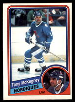 1984 O-Pee-Chee OPC Base Set #283 Tony McKegney