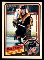1984 O-Pee-Chee OPC Base Set #322 Moe Lemay