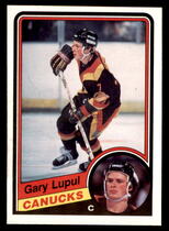 1984 O-Pee-Chee OPC Base Set #323 Gary Lupul