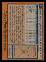 1978 Topps Base Set #83 Bob Montgomery