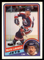 1984 O-Pee-Chee OPC Base Set #340 Morris Lukowich