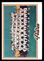 1978 Topps Base Set #192 Padres Team