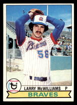 1979 Topps Base Set #504 Larry McWilliams