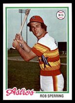 1978 Topps Base Set #514 Rob Sperring
