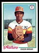 1978 Topps Base Set #158 Joaquin Andujar