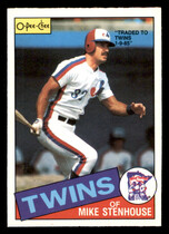 1985 O-Pee-Chee OPC Base Set #282 Mike Stenhouse