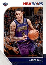 2019 Panini NBA Hoops #116 Lonzo Ball