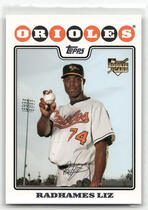 2008 Topps Base Set Series 1 #78 Radhames Liz