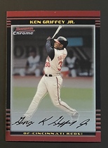2002 Bowman Chrome #55 Ken Griffey Jr.