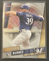 2019 Finest Base Set #39 Corbin Burnes