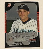 2005 Bowman Chrome #90 Miguel Cabrera