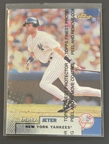 1999 Finest Base Set #90 Derek Jeter