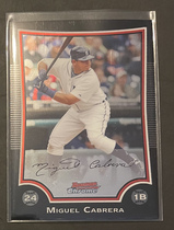 2009 Bowman Chrome #18 Miguel Cabrera