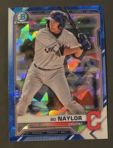 2021 Bowman Chrome Prospects Sapphire Edition #BCP-124 Bo Naylor