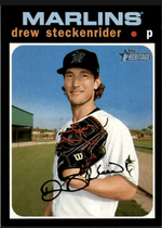2020 Topps Heritage High Number #655 Drew Steckenrider