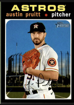 2020 Topps Heritage High Number #681 Austin Pruitt