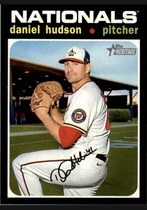 2020 Topps Heritage High Number #694 Daniel Hudson