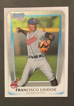 2011 Bowman Chrome Draft Prospects #BDPP53 Francisco Lindor