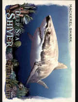 2021 Topps Allen & Ginter Deep Sea Shiver #DSS-11 Mackerel Shark