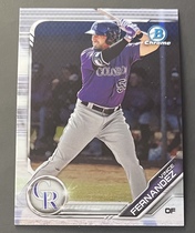 2019 Bowman Chrome Draft #BDC-137 Vince Fernandez