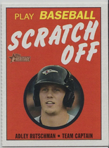 2020 Topps Heritage Minor League 1971 Scratch Off #1 Adley Rutschman