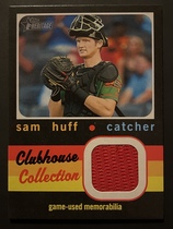 2020 Topps Heritage Minor League Clubhouse Collection Relics #CCR-SH Sam Huff