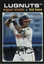 2020 Topps Heritage Minor League #177 Miguel Hiraldo