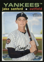 2020 Topps Heritage Minor League #16 Jake Sanford