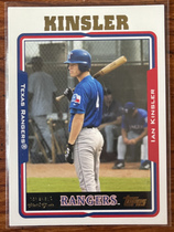 2005 Topps Base Set #302 Ian Kinsler
