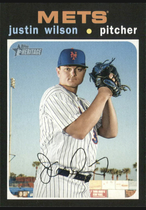 2020 Topps Heritage #170 Justin Wilson