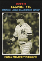 2020 Topps Heritage #199 Paxton Outduels