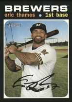 2020 Topps Heritage #397 Eric Thames