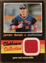 2020 Topps Heritage Minor League Clubhouse Collection Relics #CCR-JD Jarren Duran