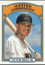 2021 Topps Heritage Minor League #131 Victor Mesa Jr.
