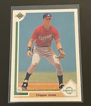 1991 Upper Deck Base Set #55 Chipper Jones
