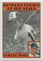 2021 Topps Heritage Minor League 1972 Topps Boyhood Photos of the Stars #72TBPS1 Chipper Jones