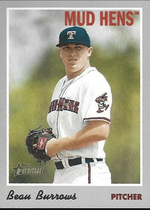 2019 Topps Heritage Minor League #110 Beau Burrows